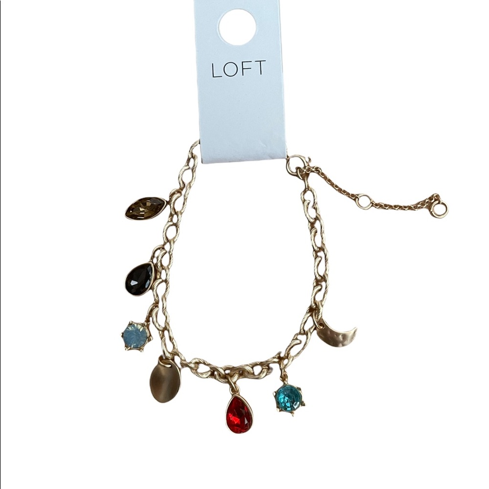 Beautiful NWT Loft Charm Bracelet